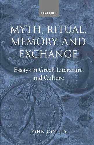 Myth, Ritual, Memory, and Exchange cover