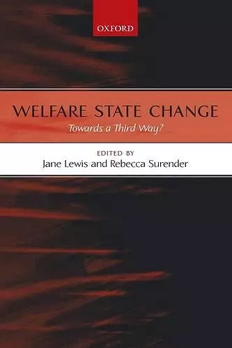 Welfare State Change cover