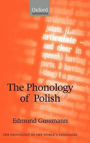 The Phonology of Polish cover