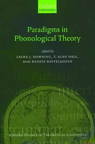 Paradigms in Phonological Theory cover