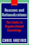 Reasons and Rationalizations cover