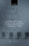 On Shakespeare and Early Modern Literature cover