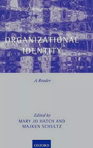 Organizational Identity cover