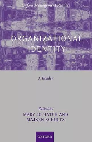 Organizational Identity cover