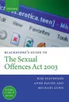 Blackstone's Guide to the Sexual Offences Act 2003 cover
