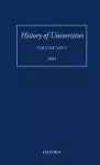 History of Universities cover