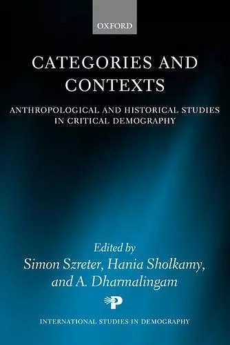 Categories and Contexts cover