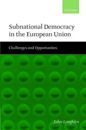 Subnational Democracy in the European Union cover