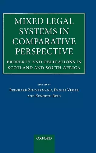 Mixed Legal Systems in Comparative Perspective cover