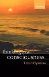 Thinking about Consciousness cover