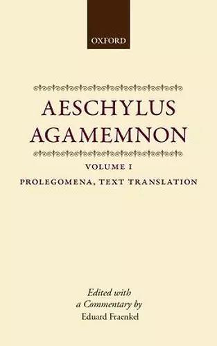 Aeschylus: Agamemnon: Aeschylus: Agamemnon cover