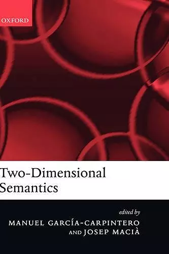 Two-Dimensional Semantics cover