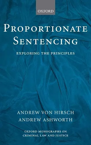 Proportionate Sentencing cover