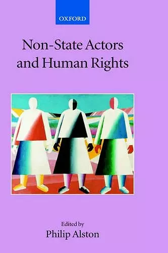 Non-State Actors and Human Rights cover