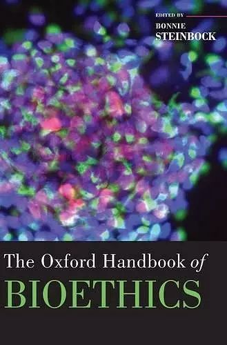 The Oxford Handbook of Bioethics cover