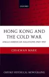 Hong Kong and the Cold War cover