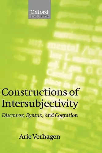 Constructions of Intersubjectivity cover