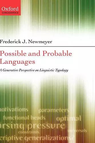 Possible and Probable Languages cover