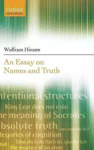 An Essay on Names and Truth cover