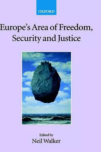 Europe's Area of Freedom, Security, and Justice cover