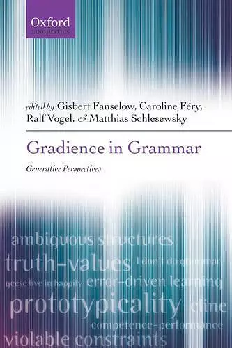 Gradience in Grammar cover