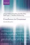 Gradience in Grammar cover