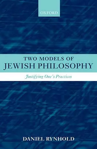 Two Models of Jewish Philosophy cover