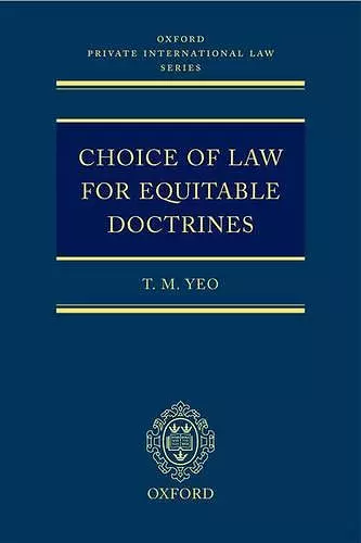 Choice of Law for Equitable Doctrines cover