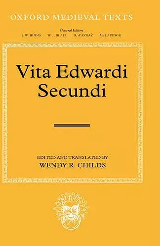 Vita Edwardi Secundi cover