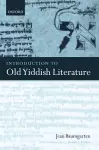 Introduction to Old Yiddish Literature cover