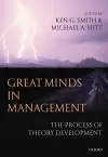 Great Minds in Management cover
