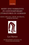 Body and Narrative in Contemporary Literatures in German cover