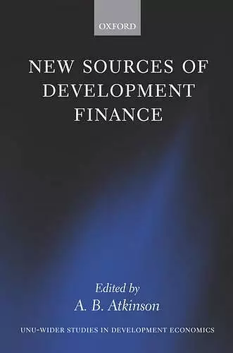 New Sources of Development Finance cover