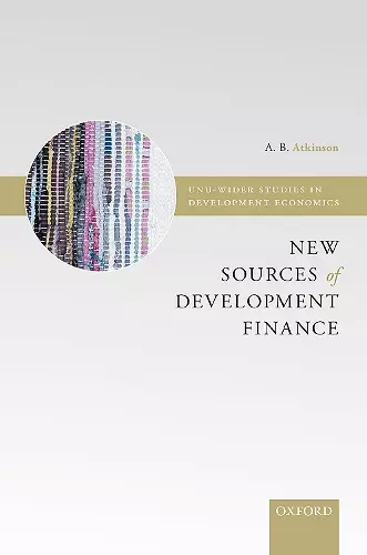 New Sources of Development Finance cover