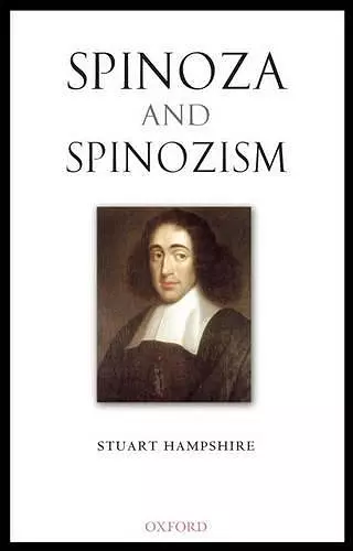 Spinoza and Spinozism cover