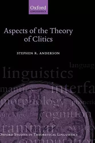 Aspects of the Theory of Clitics cover