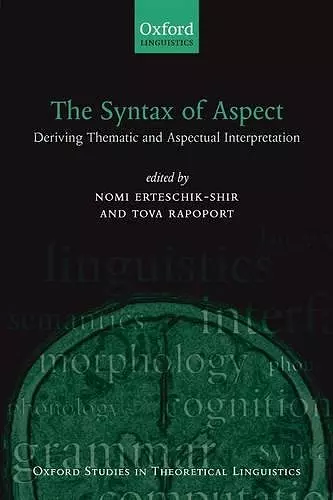 The Syntax of Aspect cover
