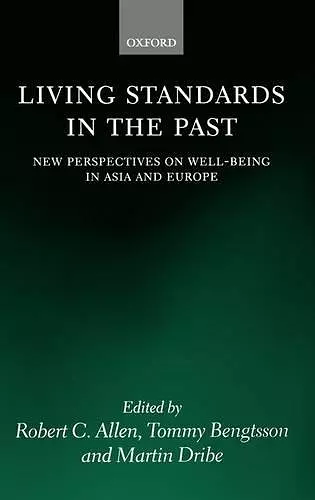 Living Standards in the Past cover