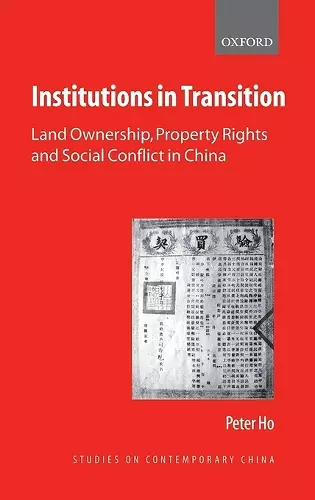 Institutions in Transition cover