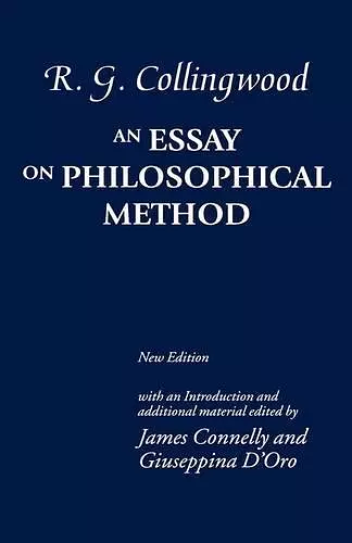 An Essay on Philosophical Method cover