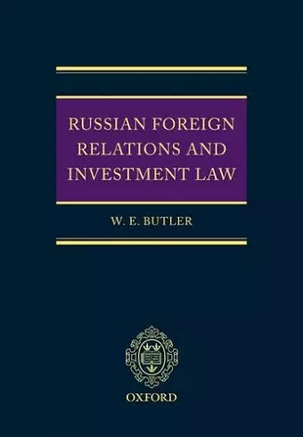 Russian Foreign Relations and Investment Law cover