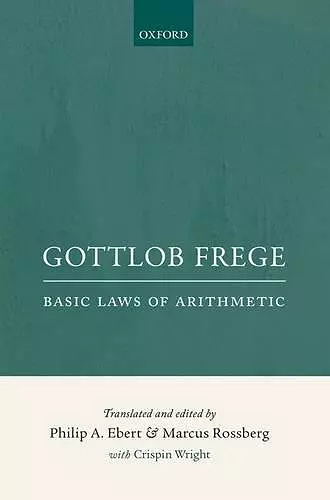 Gottlob Frege: Basic Laws of Arithmetic cover