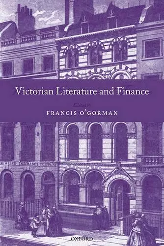 Victorian Literature and Finance cover