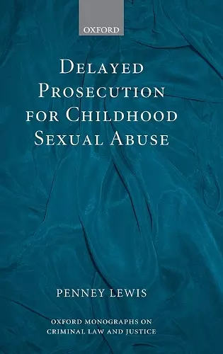 Delayed Prosecution for Childhood Sexual Abuse cover