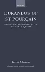 Durandus of St Pourcain cover