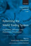Reforming the World Trading System cover