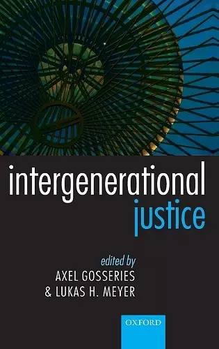 Intergenerational Justice cover