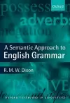 A Semantic Approach to English Grammar cover