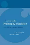 Hegel: Lectures on the Philosophy of Religion cover