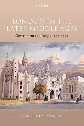 London in the Later Middle Ages cover